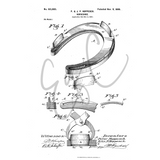 1890's Horseshoe Patent Print