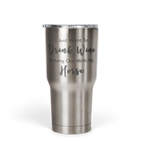 Drink Wine & Hang Out With My Horse Stainless Steel Tumbler