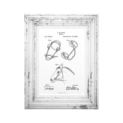 Bridle Patent Print