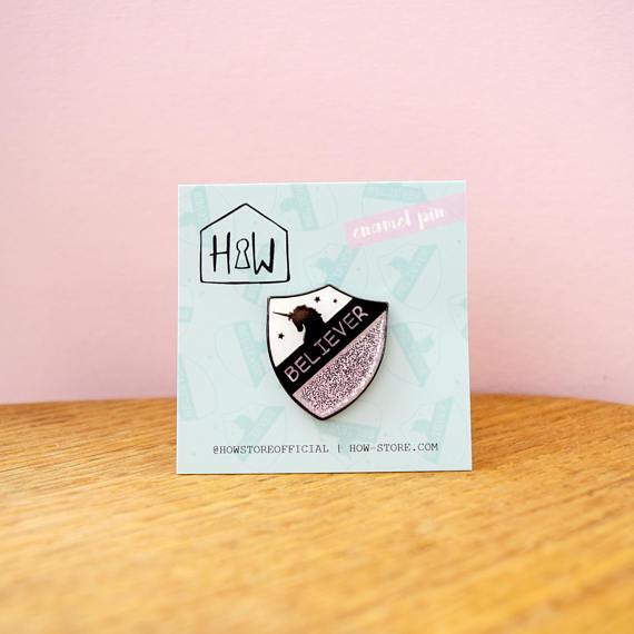 Unicorn Believer Enamel Pin