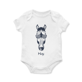 Horse "Hay" Baby Onesie