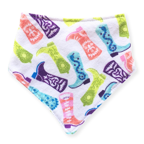 Baby Horse Boots Bib Bandana
