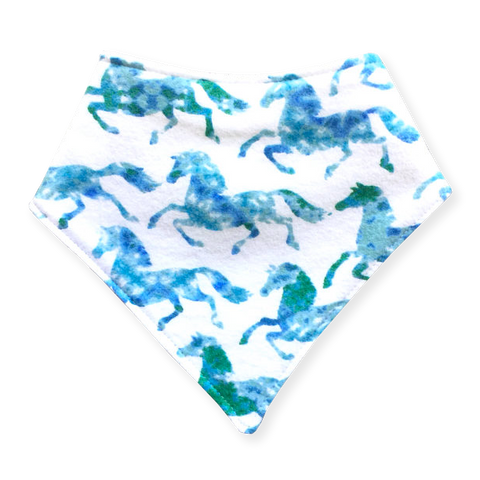 Boho Horse Baby Bib Bandana