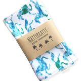 Boho Horses Baby Burp Cloth