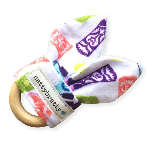 Boho Cowboy Boots Baby Teether