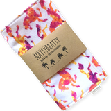 Boho Horses Baby Burp Cloth