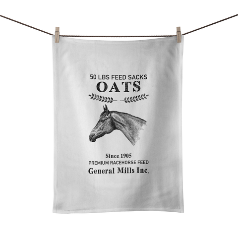 Vintage Feed Sack Tea Towel
