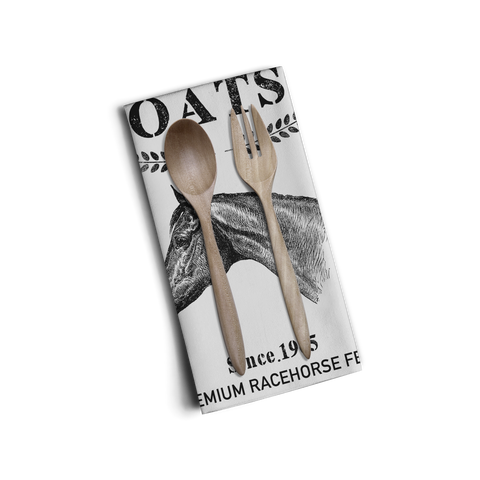 Vintage Feed Sack Tea Towel