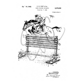 Oxer Patent Print