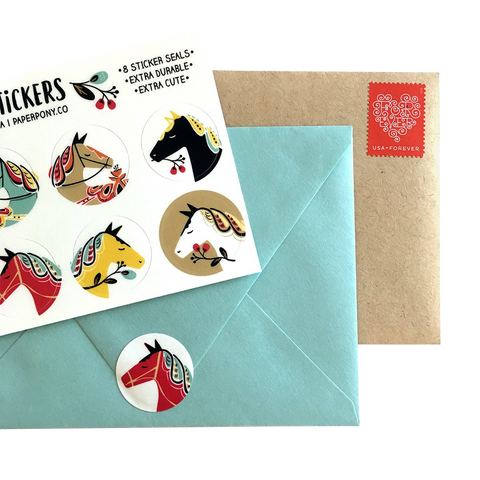 Pretty Pony Stickers