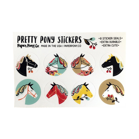 Pretty Pony Stickers
