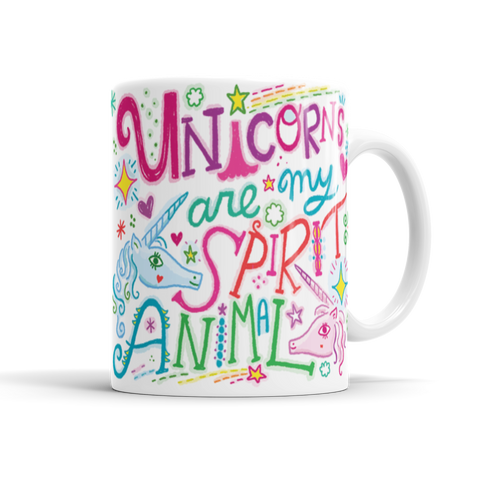 Unicorns Are My Spirit Animal Mug