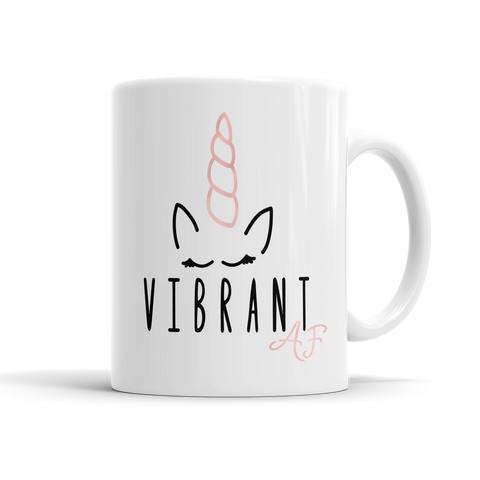 Vibrant AF Unicorn Mug