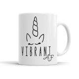 Vibrant AF Unicorn Mug