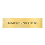 Engraved Trunk Nameplate