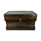 Stained "A Circuit" Tack Trunk