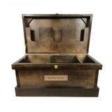 Stained "A Circuit" Tack Trunk