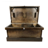 Stained "A Circuit" Tack Trunk