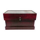 Stained "A Circuit" Tack Trunk