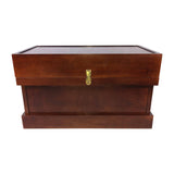 Stained "A Circuit" Tack Trunk