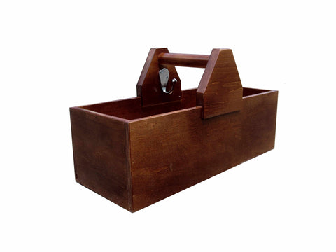 Wooden Grooming Tote